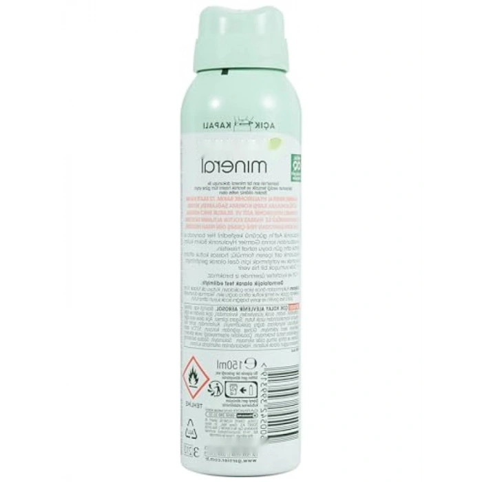 150 ml Hyaluronik Bakım Sprey Deodorant - 72 Saat Koruma