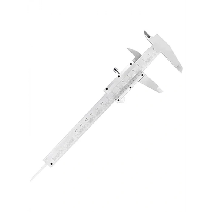 150 mm Karbon Çelik Kumpas - 0.02 mm Hassasiyetli Ölçüm Aleti