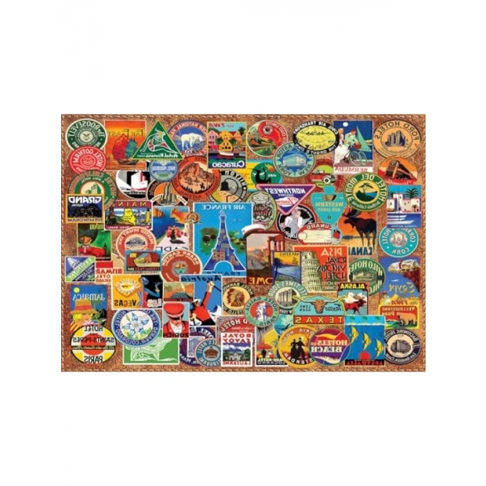 1500 Parça Dünya Gezgini Puzzle