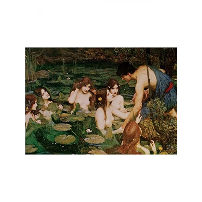 1500 Parça Hylas ve Su Perileri Yapboz