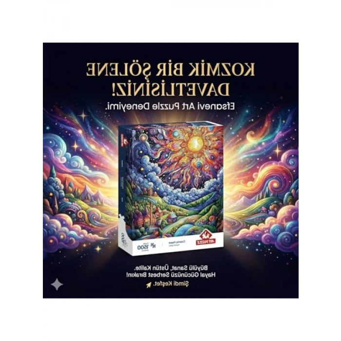 1500 Parça Kozmik Şölen Puzzle - İleri Seviye