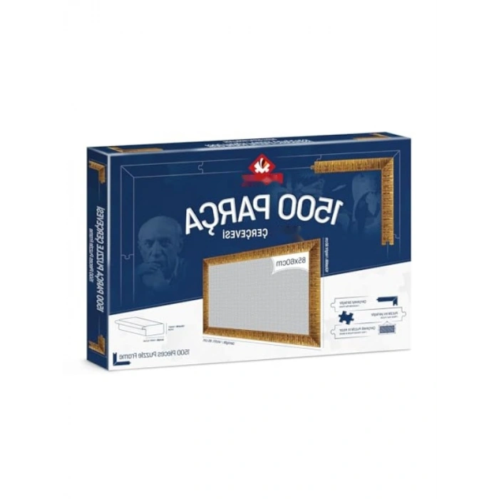 1500 Parça Özel Kesim Puzzle Çerçevesi