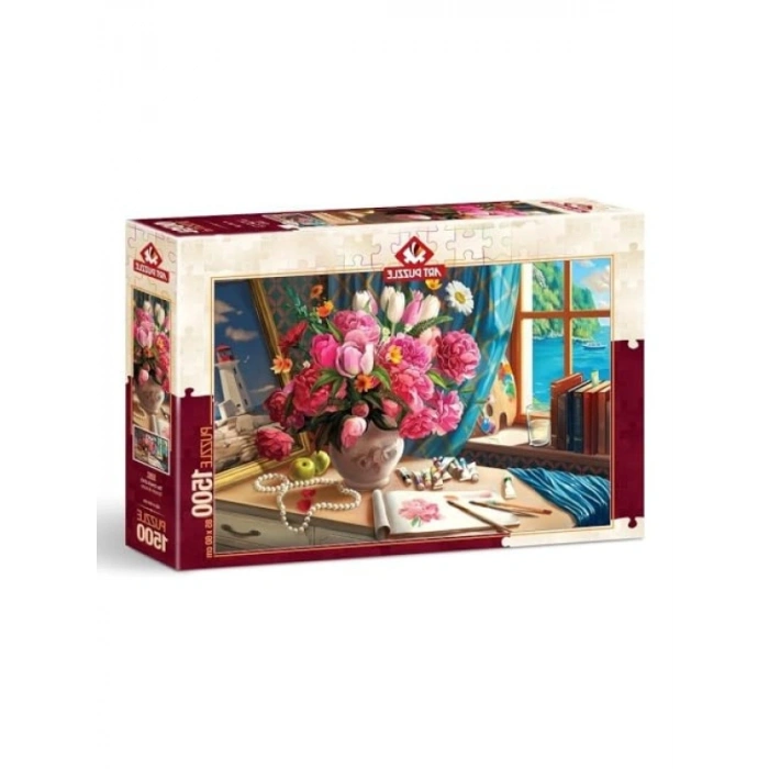 1500 Parça Sanat Temalı Puzzle - Kayıp Parça Desteği ile