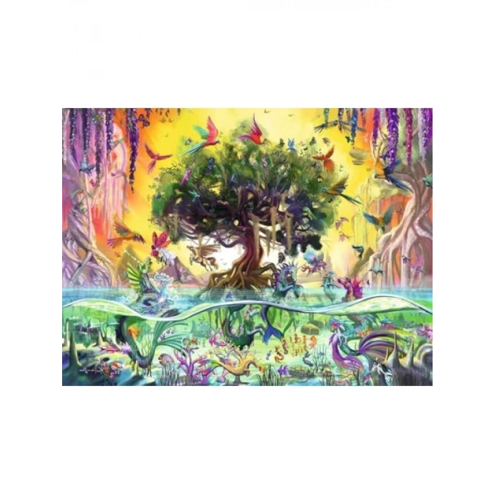 1500 Parça Unikorn Temalı Puzzle