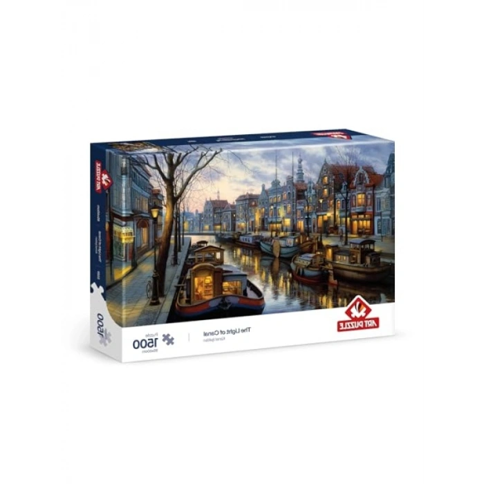 1500 Parça Zorlu Kanal Işıkları Puzzle