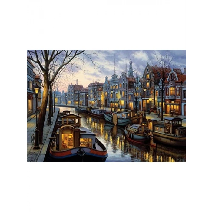 1500 Parça Zorlu Kanal Işıkları Puzzle