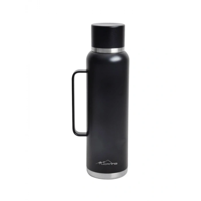 1500Ml Kapasiteli Çift Katmanlı Termos, Siyah