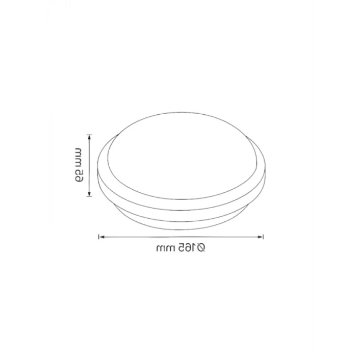15W Beyaz LED Tavan Duvar Lambası - IP65 Su Geçirmez