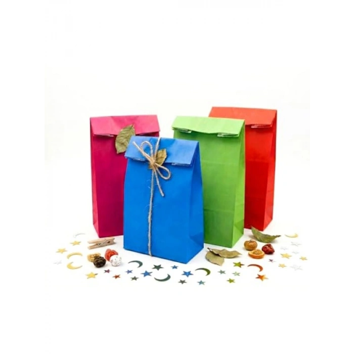 15x29 cm Renkli Kese Kağıdı Seti, 12li Karışık Paket