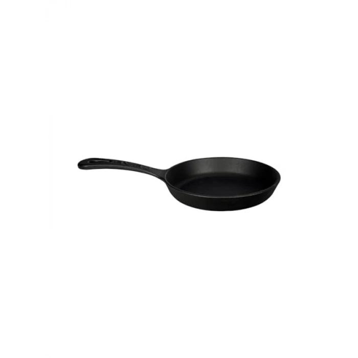 16 cm Dökme Demir Mini Yuvarlak Saplı Tava