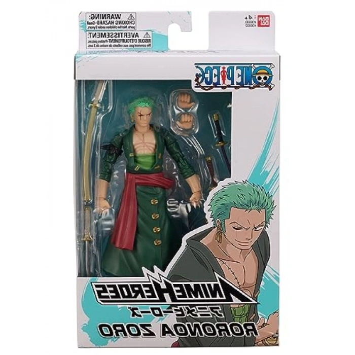 17 cm Boyutunda Roronoa Zoro Aksiyon Figürü