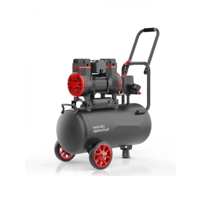 1.7HP 25Lt 8Bar Yağsız Sessiz Hava Kompresörü