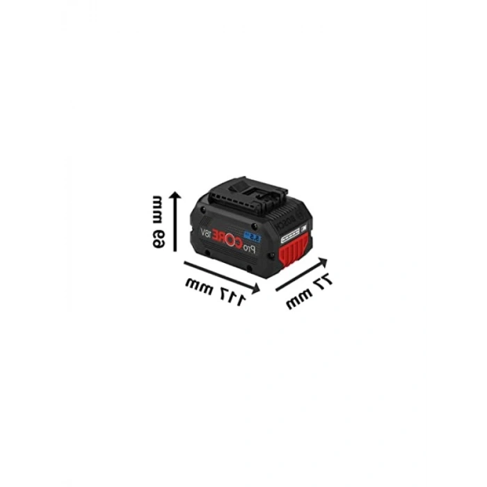 18 Volt 5,5 Ah Li-Ion Akü, Uzun Ömürlü