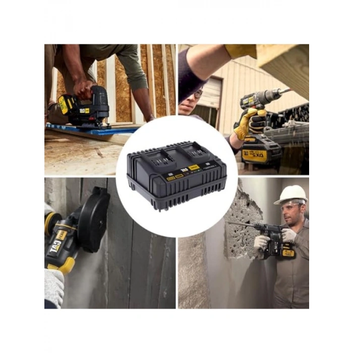 18 Volt Li-ion İkili Hızlı Akü Şarj Cihazı