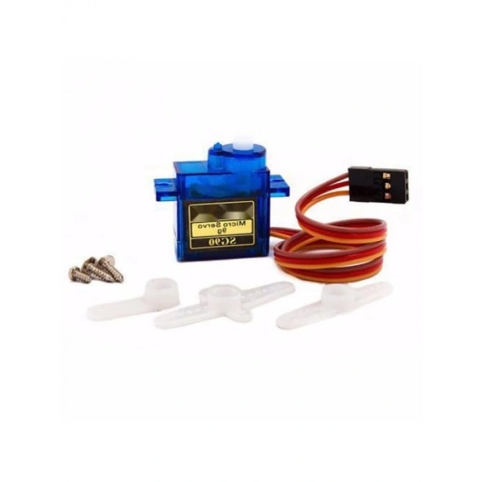 180 Derece Dönüş Açısına Sahip Mini Servo Motor
