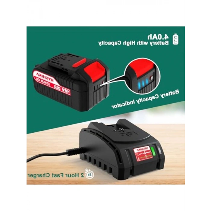 18V Akülü Darbeli Anahtar - 350Nm Tork Kapasitesi