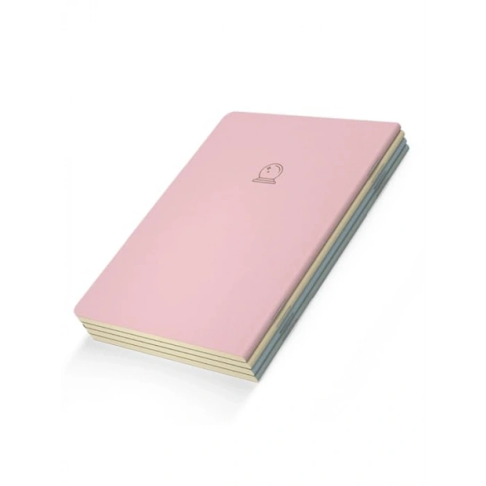 192 Sayfa Çizgisiz Defter Seti, 4lü Paket