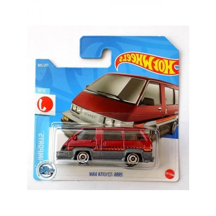 1986 Toyota Van Modeli - Koyu Kırmızı Renk