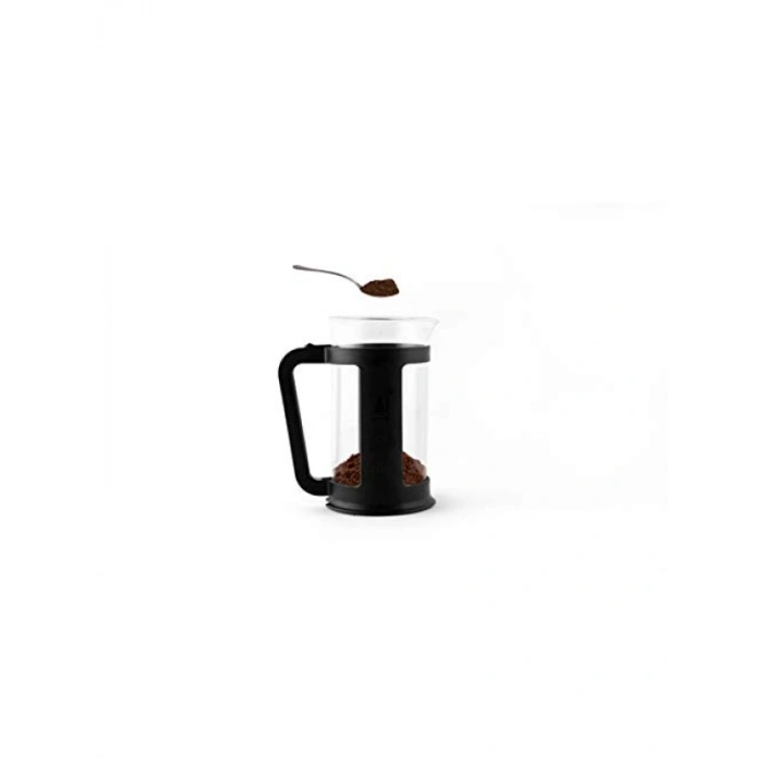 1L Kapasiteli Pratik French Press - Borosilikat Cam ve Paslanmaz Çelik Filtre