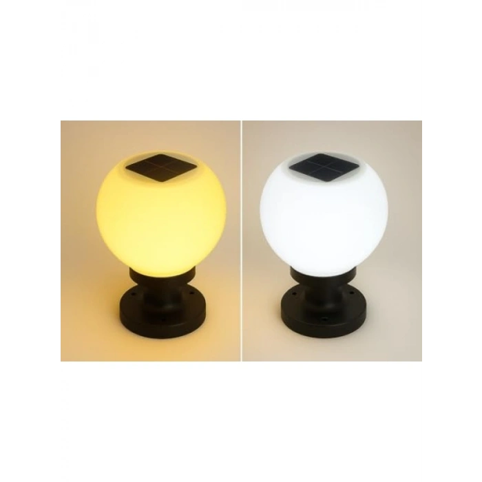 2 Adet Güneş Enerjili Bahçe Lambası, 20W, IP65 Su Geçirmez