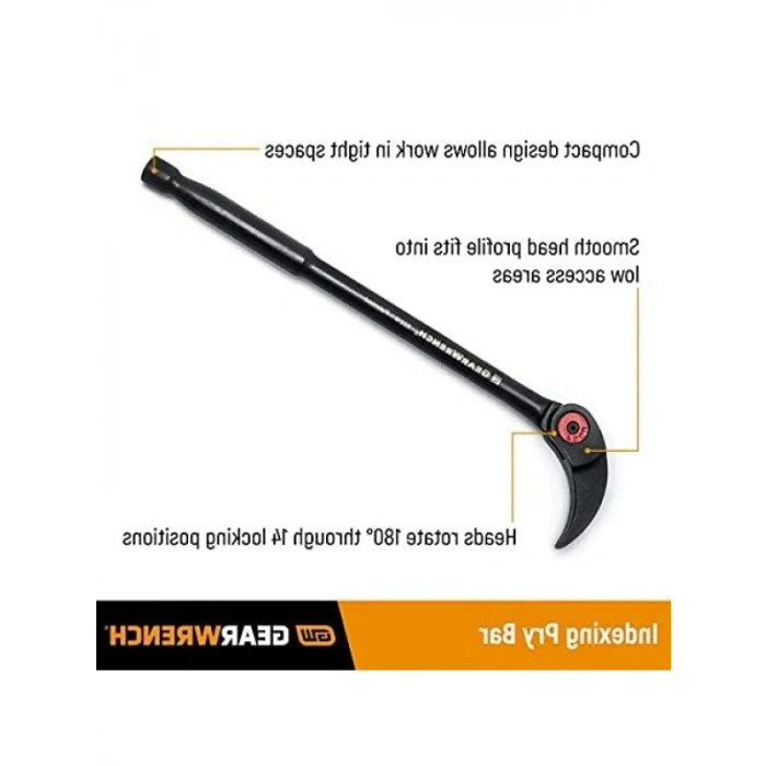 2 Adet Indexable PRY Bar Seti - 8 ve 16 İnç, Kompakt Tasarım