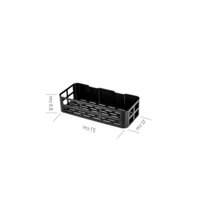2 Adet Yapışkanlı Banyo Organizer Duş Rafı