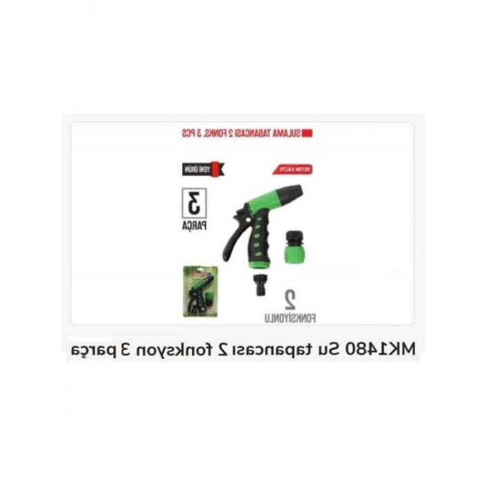 2 Fonksiyonlu Sulama Tabancası - 3 Parça