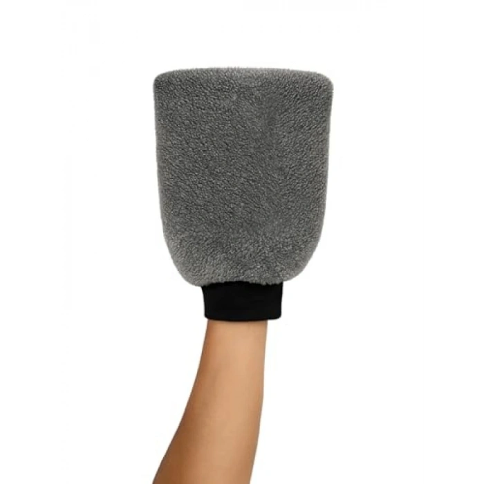 2li Mikrofiber Araç Yıkama ve Kurulama Eldiveni Seti, Yüksek Emici ve Çiziksiz