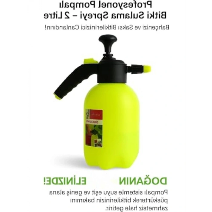 2 Litre Kapasiteli Basınçlı Pompa - Çok Amaçlı İlaçlama ve Sulama