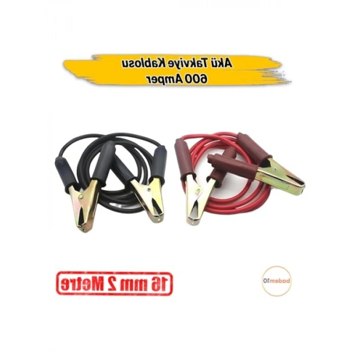 2 Metre Uzunluğunda 16mm² Kalınlıkta Akü Takviye Kablosu