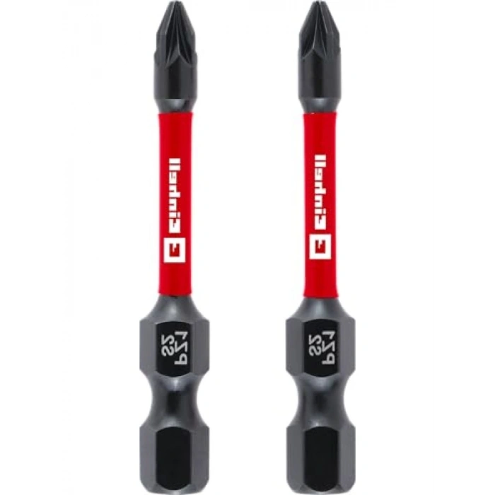 2 Parça Darbeli Bit Seti - 50 mm, S2 Çelik