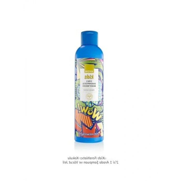 2si 1 Arada Çocuk Şampuanı ve Vücut Losyonu - 200 ml Üçlü Set