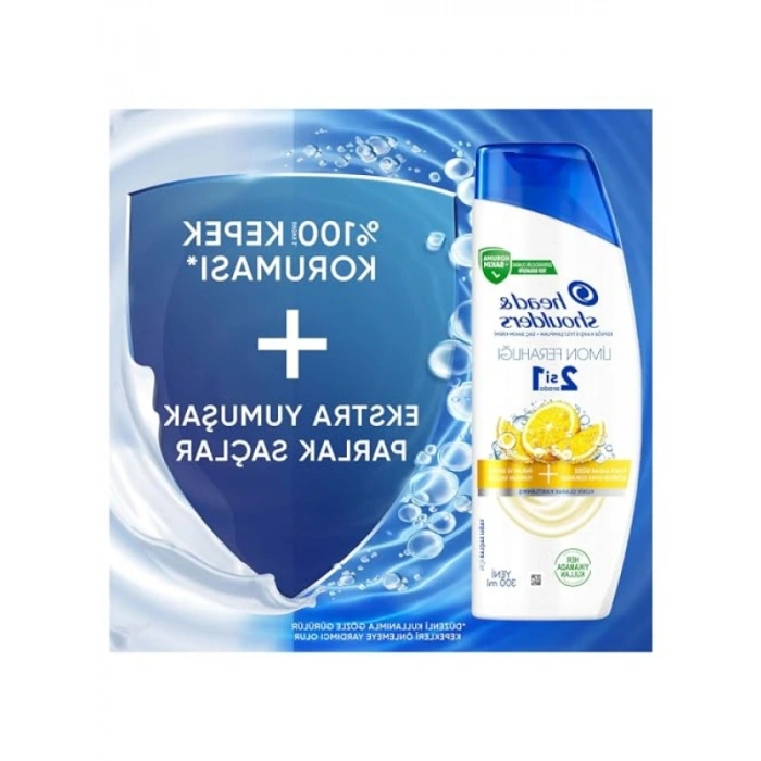 2si 1 Arada Şampuan ve Saç Bakım Kremi - Limon Ferahlığı 300 ml