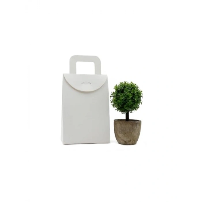 20 Adet 10x15 cm Beyaz Hediye Kutusu