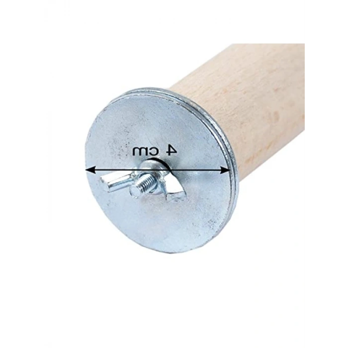 20 cm Ahşap Kuş Tüneği - Doğal Malzeme