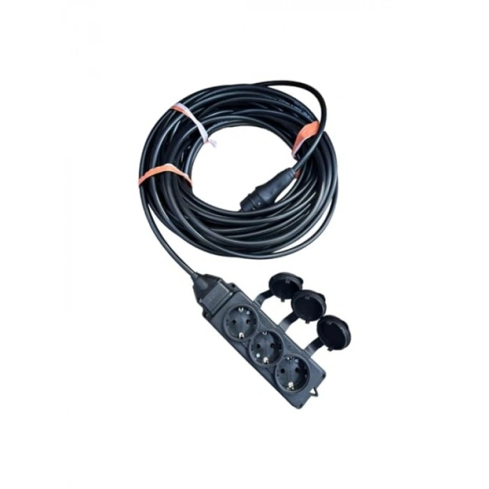 20 Metre 3 Lü Kauçuk Seyyar Uzatma Kablosu – 3x2.5 mm