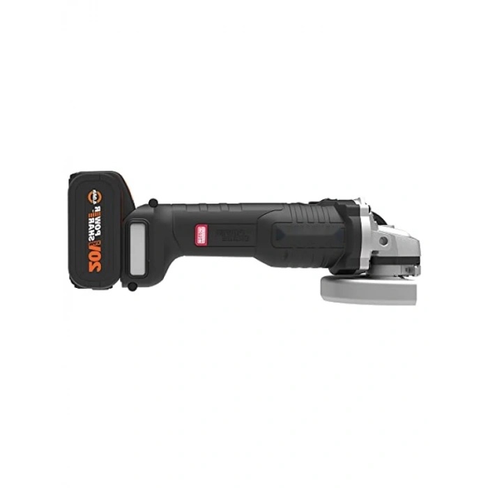 20 Volt 4.0Ah Li-ion Tek Akülü 115mm Profesyonel Şarjlı Avuç Taşlama
