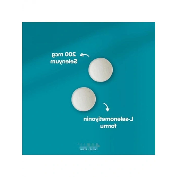 200 mcg L-Selenometiyonin Takviye Edici Gıda - 60 Tablet