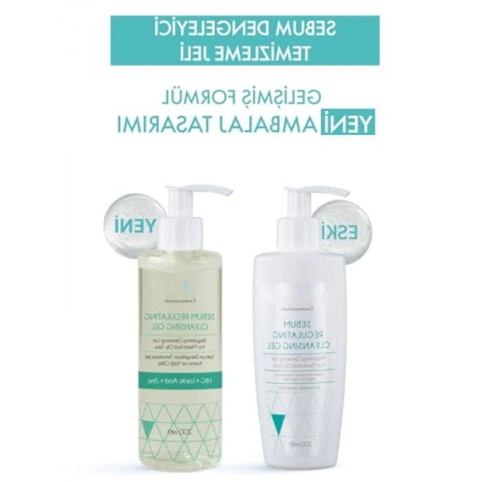 200 ml Yağlı ve Akneye Eğilimli Ciltler İçin Temizleme Jeli