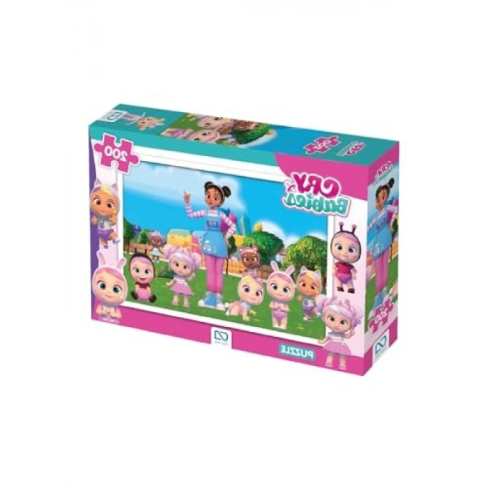 200 Parça Cry Babies Lisanslı Çocuk Puzzle Yapboz