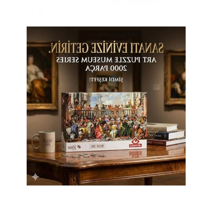 2000 Parça Sanat Temalı Puzzle - Müze Serisi