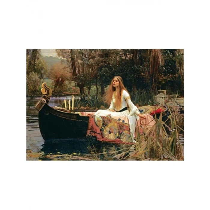 2000 Parça Shalott Leydisi Puzzle, Lisanslı Sanat Eseri
