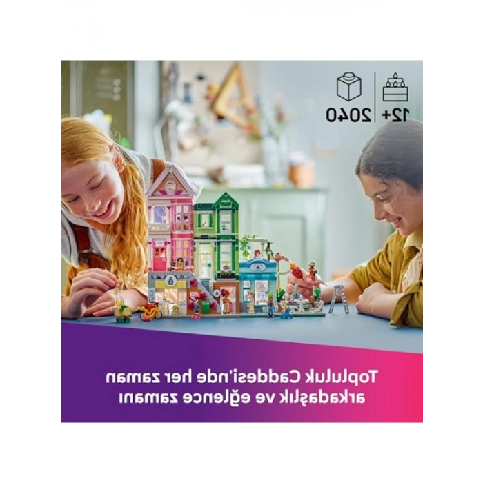 2040 Parça LEGO Yapım Seti - Heartlake City Daireleri ve Mağazaları