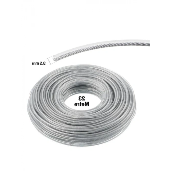 23 Metre Çelik Telli 3.5 mm Misina Tırpan Teli