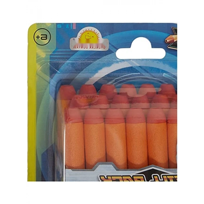 24 Adet Yedek Sünger Mermi Seti