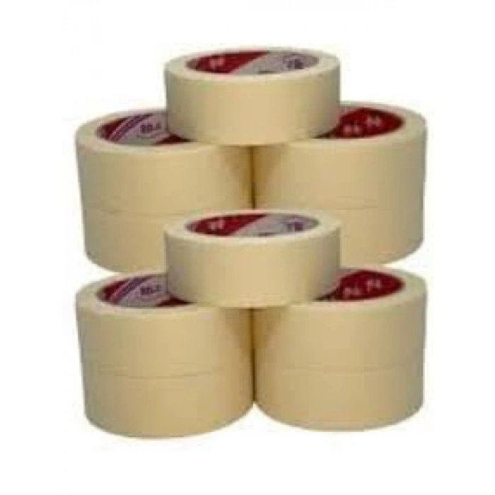 24 mm x 30 m Maskeleme Kağıt Bandı - 6 Adet Set