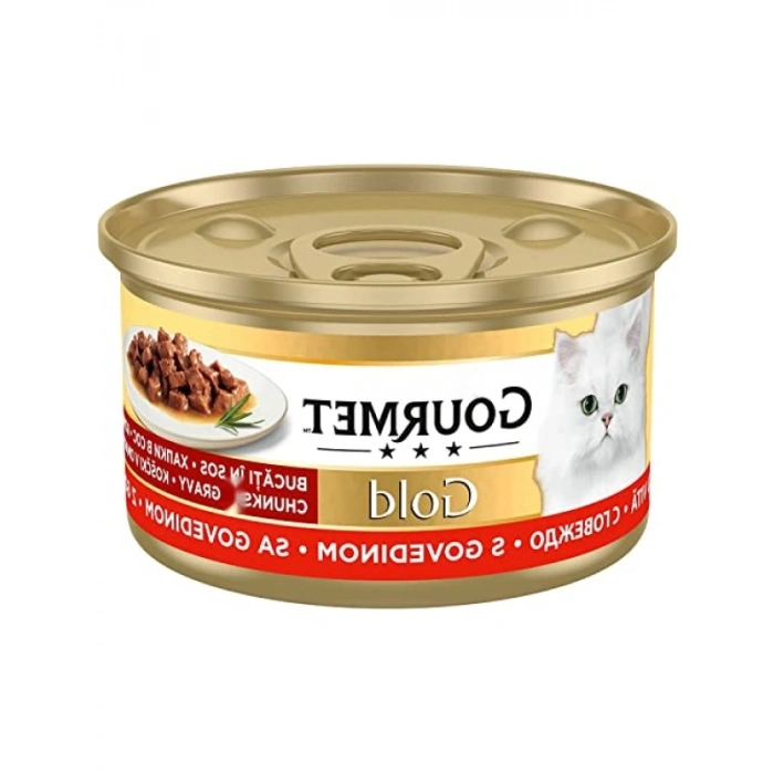24 x 85 gr Sığır Etli Yaş Kedi Maması