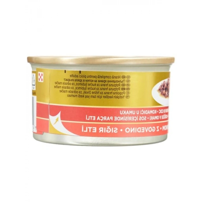 24 x 85 gr Sığır Etli Yaş Kedi Maması