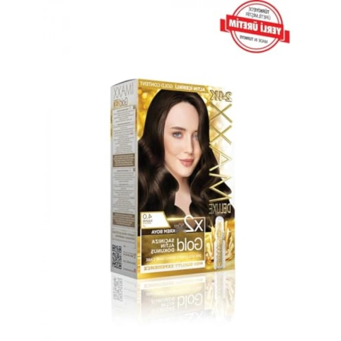 24K Altın Parçacıklı Serum ve Saç Boyası Seti