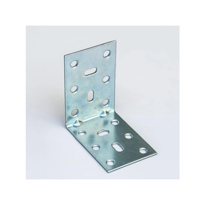 25 ADET Mobilya Duvara Sabitleme Köşebent Bağlantı Aparatı L Demiri 40x60x60 Mm